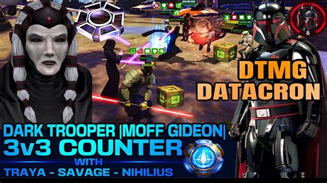 swgoh dark trooper moff gideon counters.